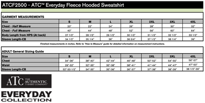 Black/Grey Everyday Fleece Two Tone Hooded Sweatshirt - Graduation Pre - Order Pick Up