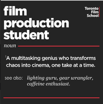 Toronto Film School Program Stickers