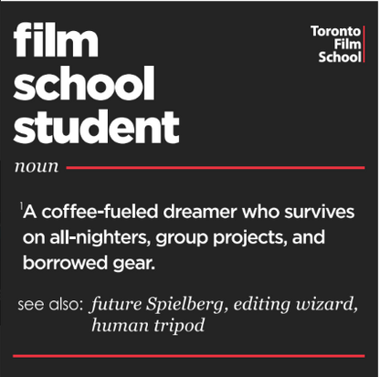 Toronto Film School Program Stickers